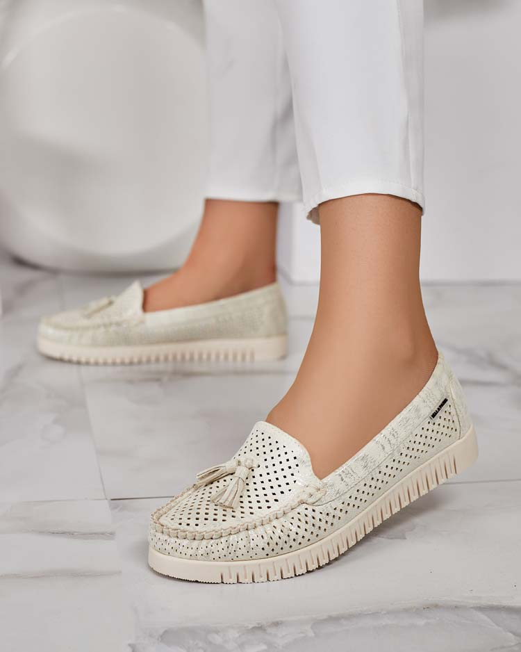 Resti Women&#039;s openwork moccasins Molaffa