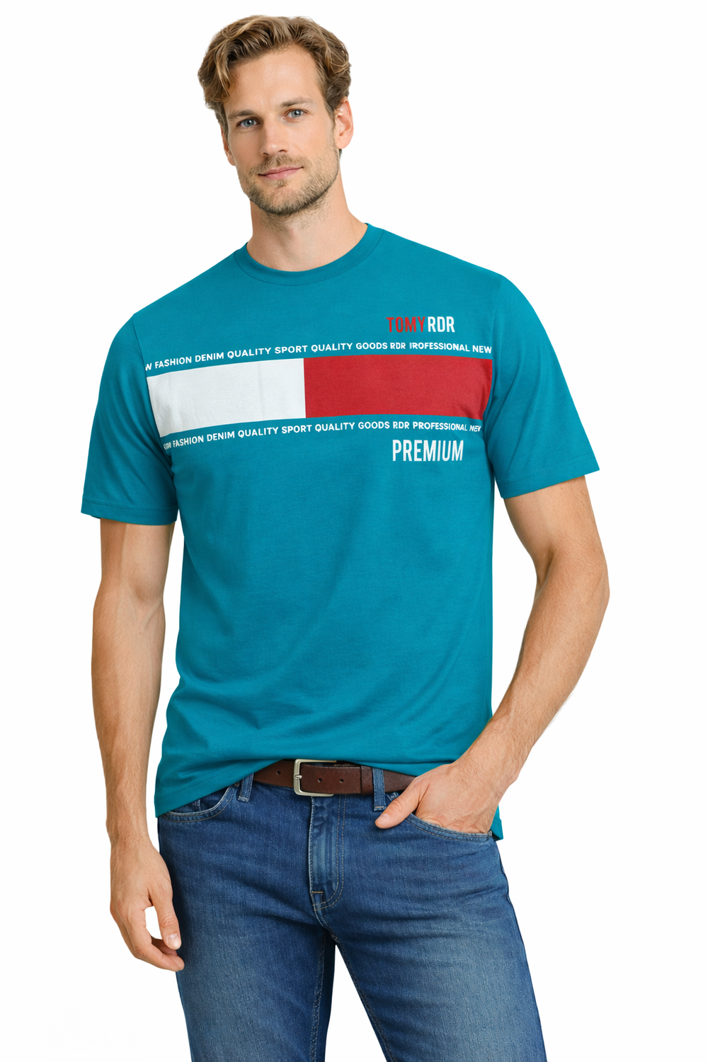 Мъжка тениска пуловер 3031