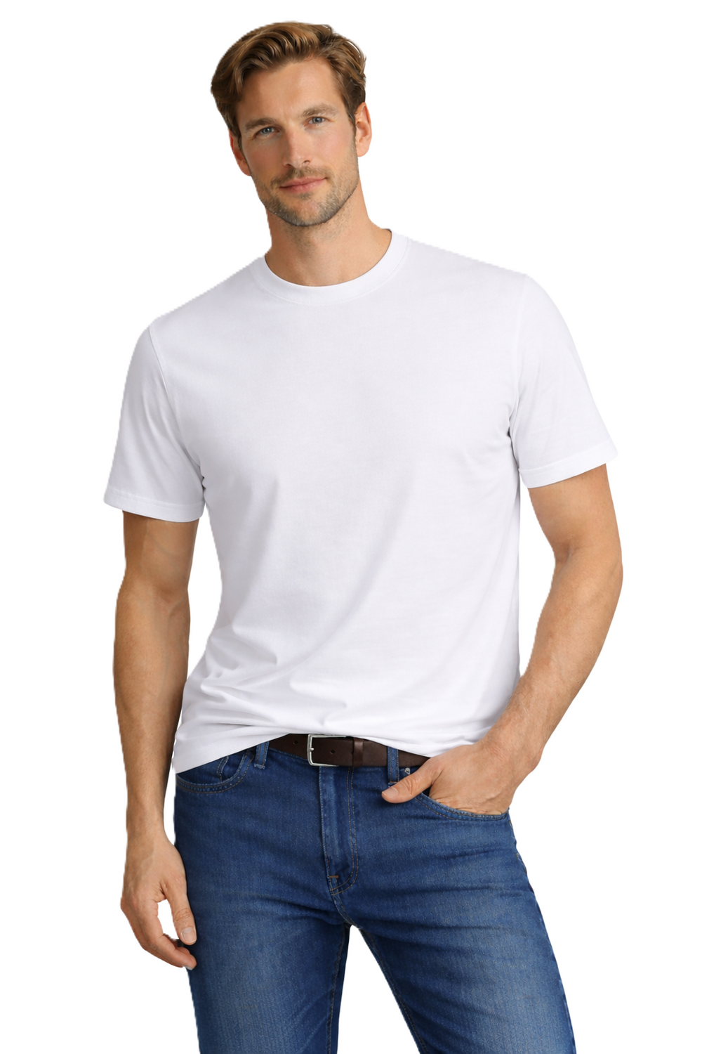 Мъжка бяла тениска Scotch &amp; Soda