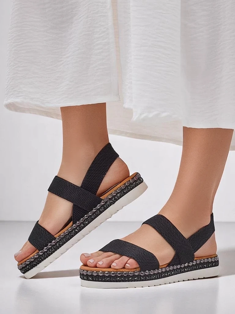 Resti Women's sandals with a decorative sole Zindas