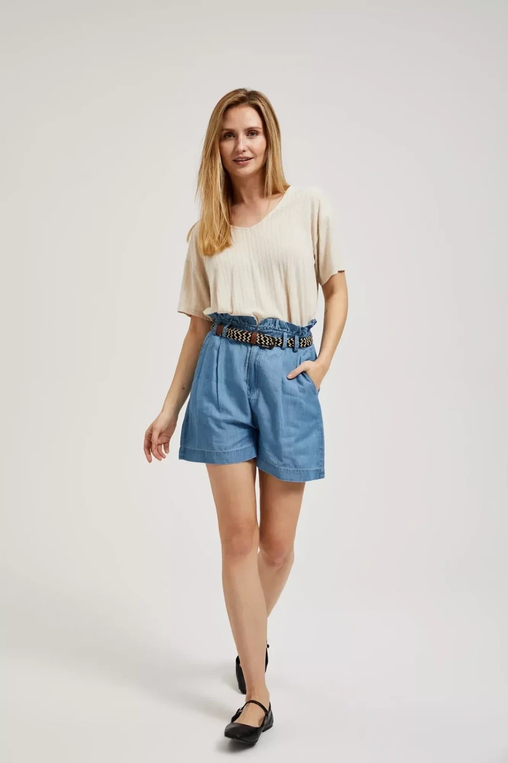 Marisse Women&#039;s Blouse L-Ts-4395 L.Beige