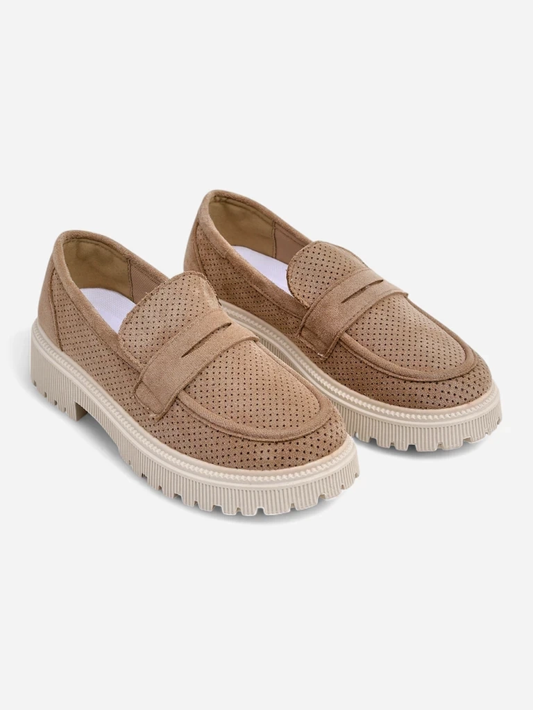 Resti Women&#039;s eco-suede moccasins Dunes