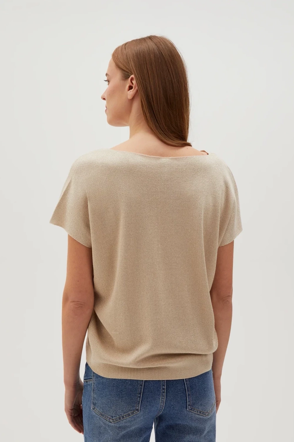 Marisse Women's Sweater L-Sw-4601 L.Beige