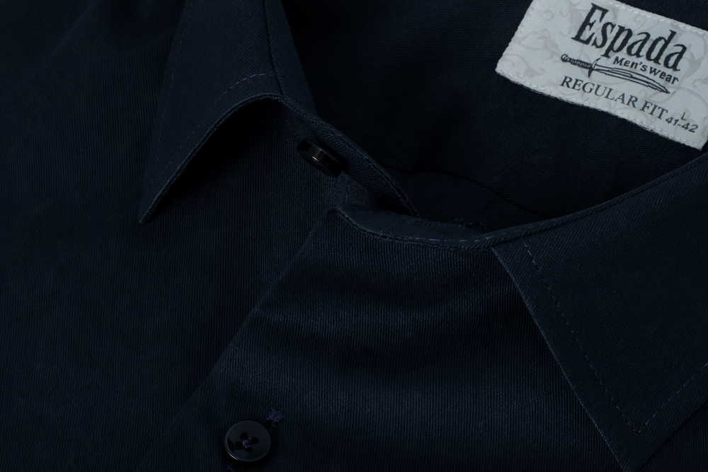 Espada - Pánska košeľa Regular Fit - Navy Blue