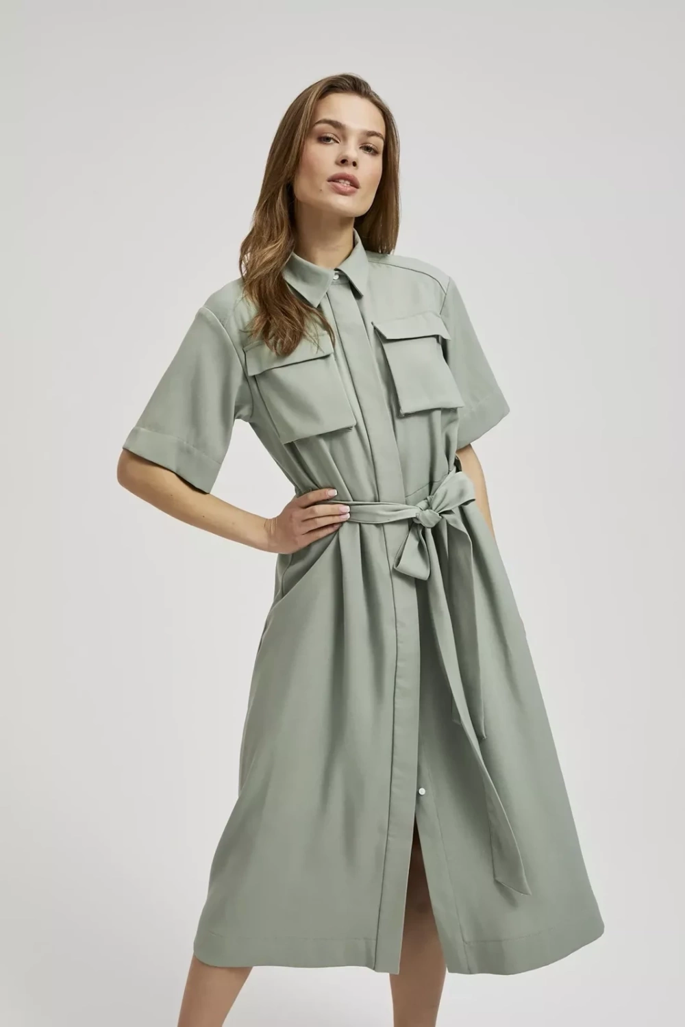 Marisse Women's Dress L-Su-4310 Olive