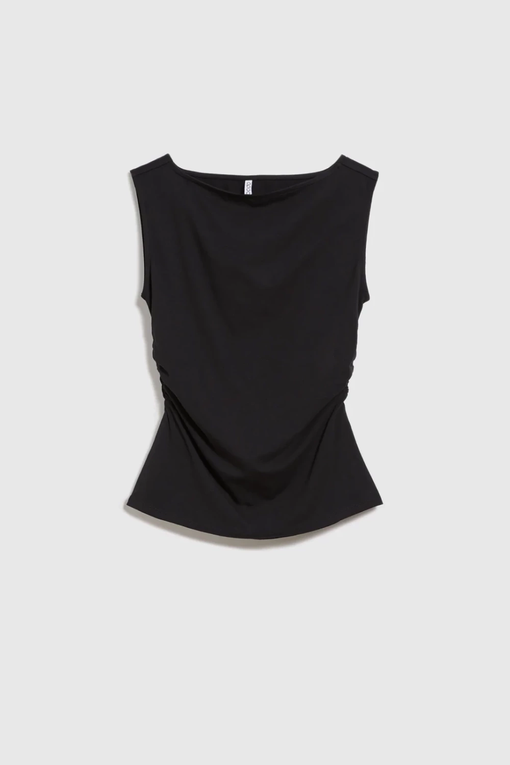 Marisse Plain Black Top