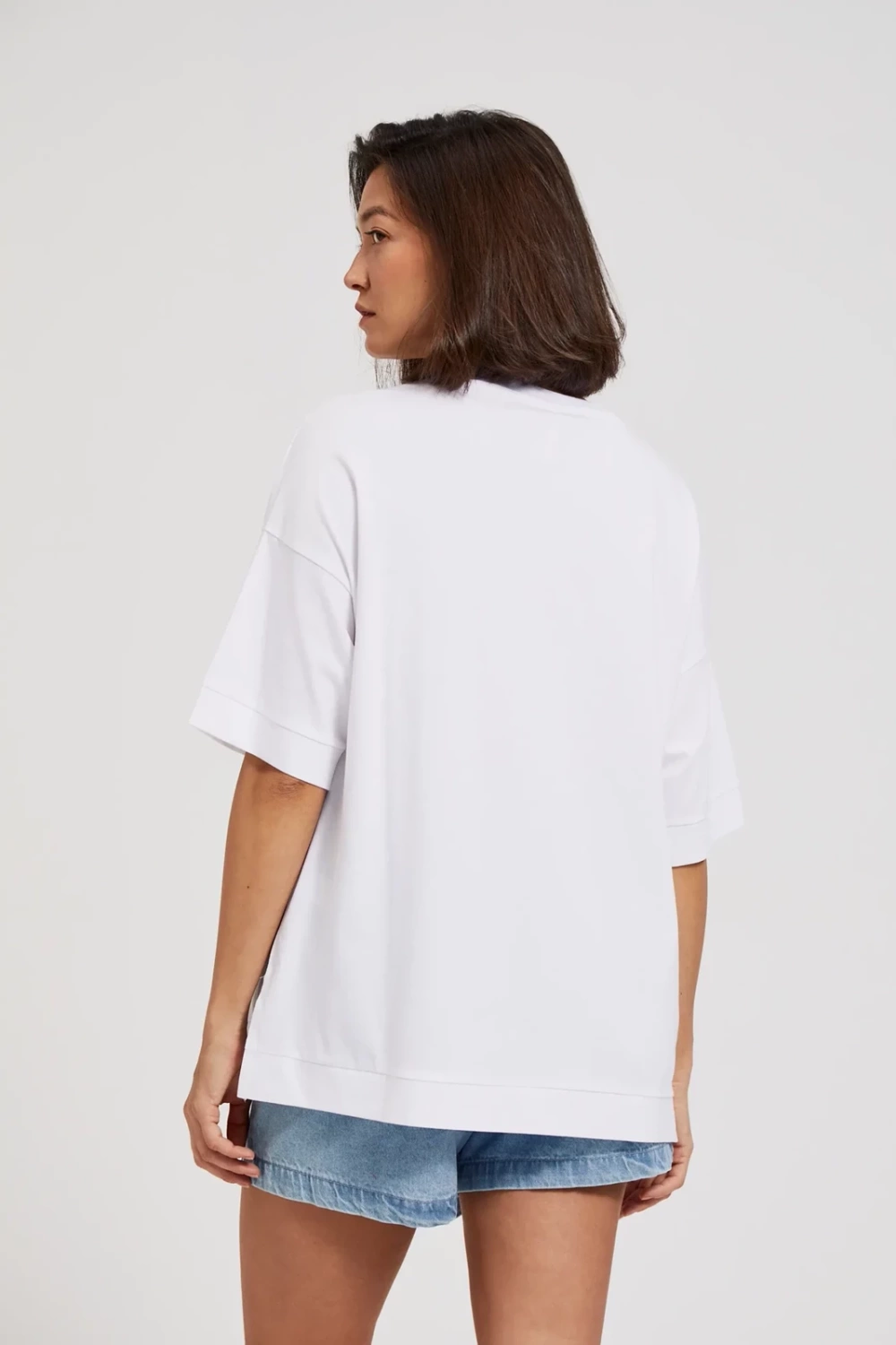 Marisse Women's Blouse L-Ts-4407 White