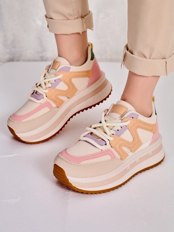 Resti Women's sporty platform sneakers Eviger