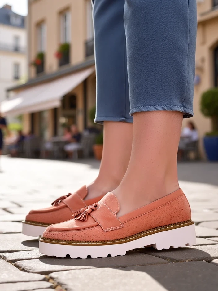 Resti Openwork women&#039;s moccasins Esiobb