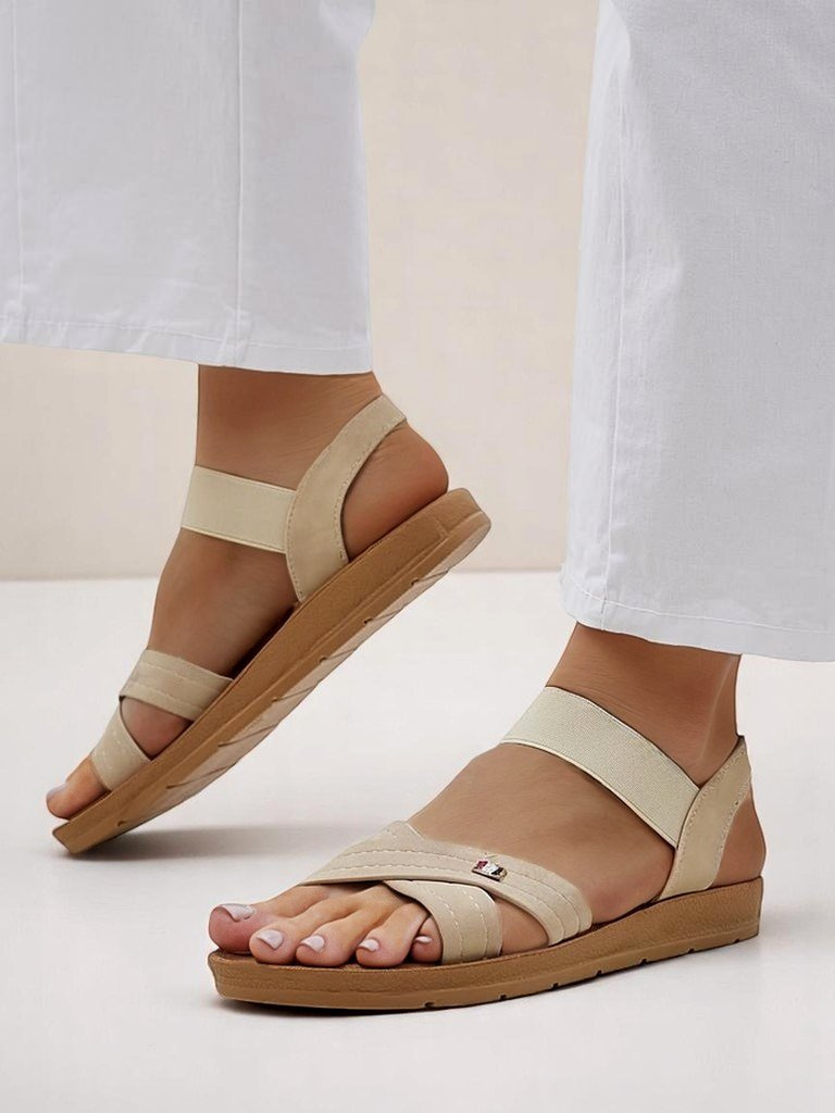 Resti Women’s sandals with elastic Zerefis