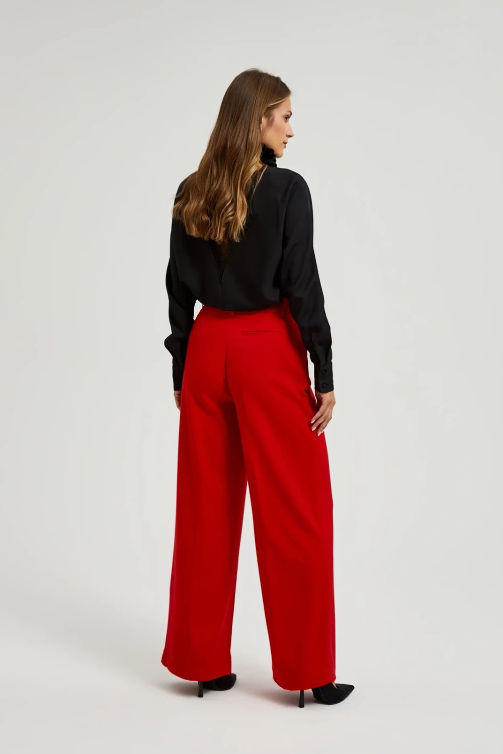 Marisse Women's Trousers Z-Sp-4527 Red
