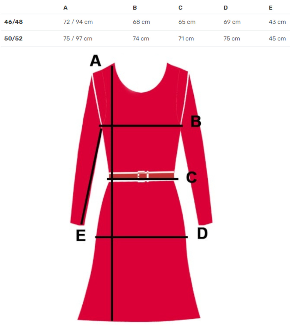 Pri Elegant oversize Brocade tunic shirt with longer back NEVADA