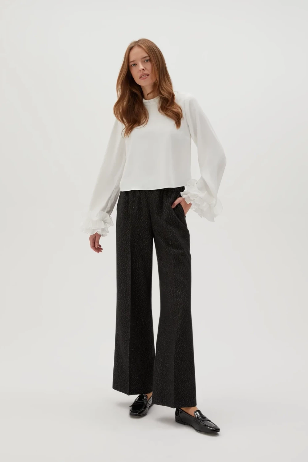 Marisse Women's Trousers Z-Sp-4534 Black