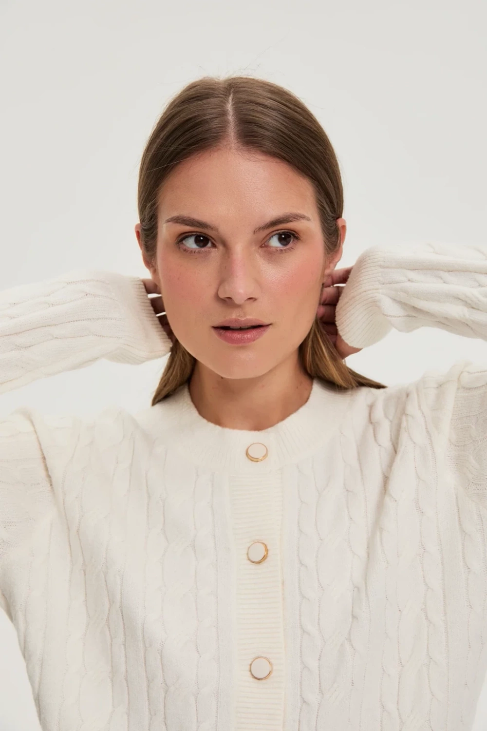 Marisse WOMEN'S SWEATER Z-SW-4835 OFF WHITE