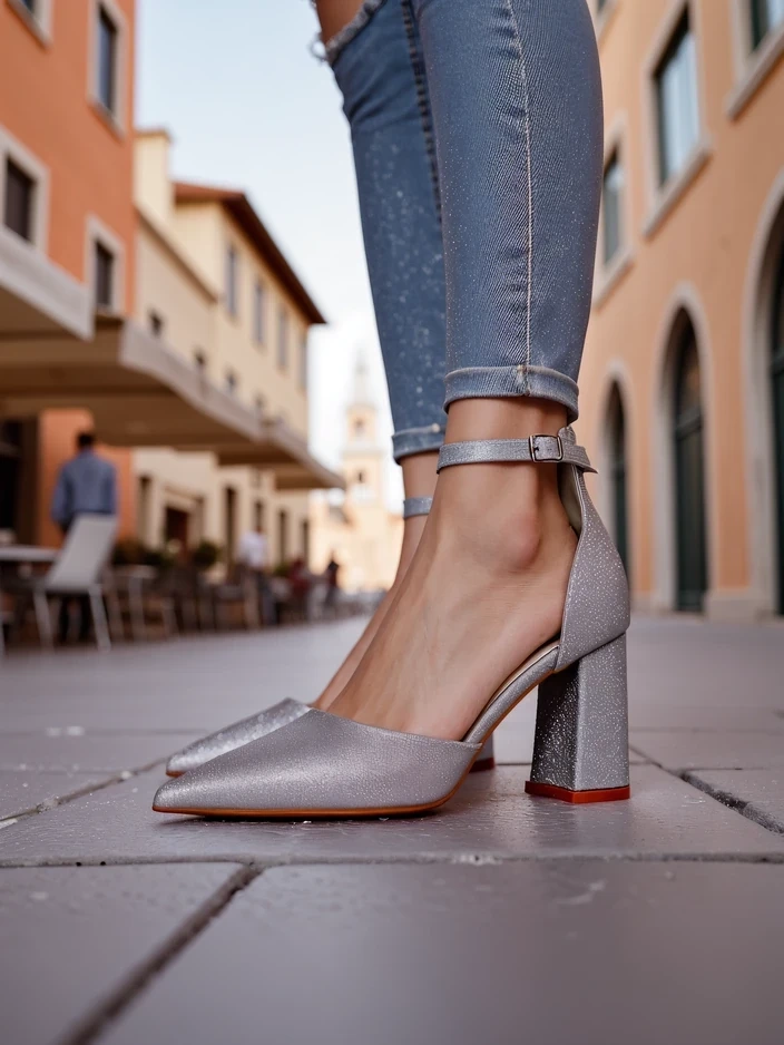 Resti Women&#039;s glitter pumps Noratt