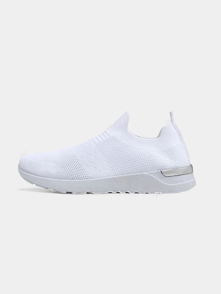 Resti Womens Slip-On Fabric Sports Shoes Satet