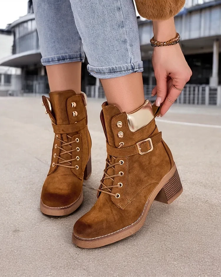 Resti Womens low-heeled ankle boots Nedelin