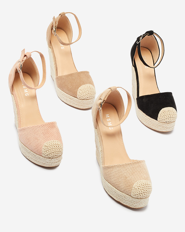 Resti Brown women's Meylasi platform sandals