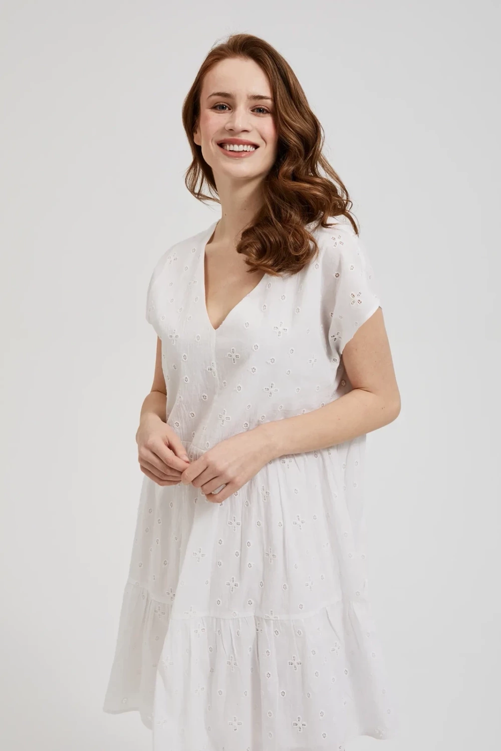 Marisse Women's Dress L-Su-4339 White