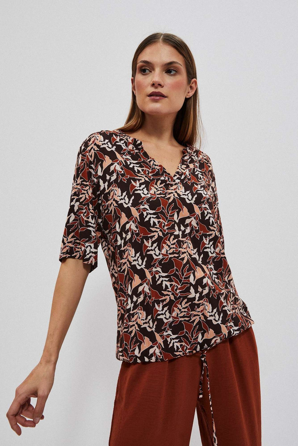 Marisse Women&#039;s Shirt L-Ko-4033 D.Oak