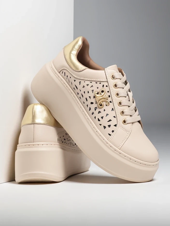 Resti Women's perforated sport sneakers Jovixi