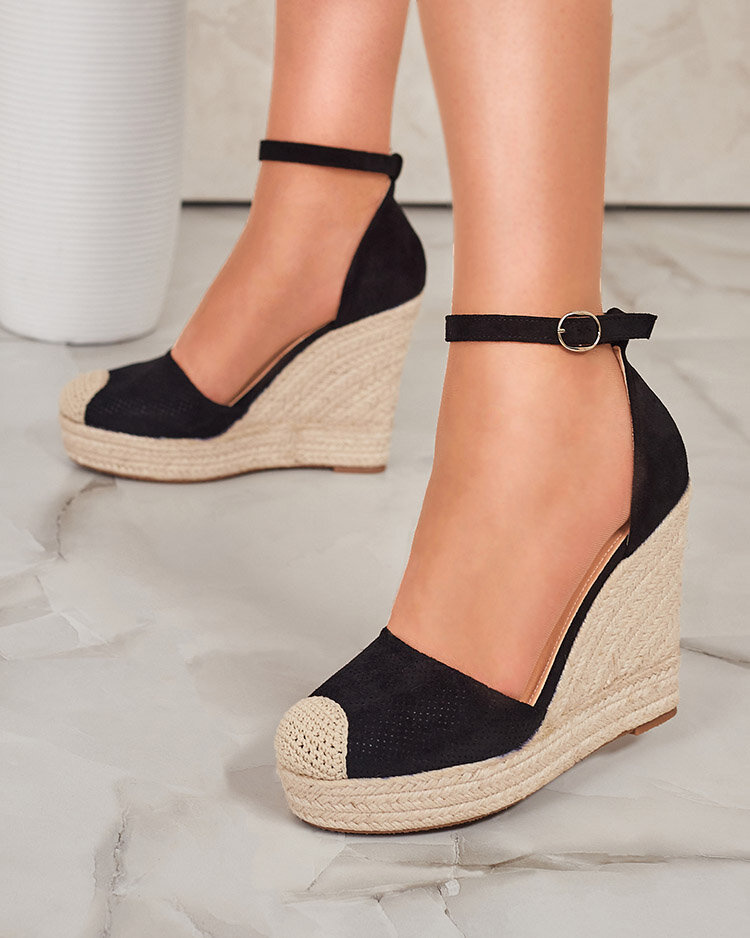 Resti Black women's Meylasi heeled sandals