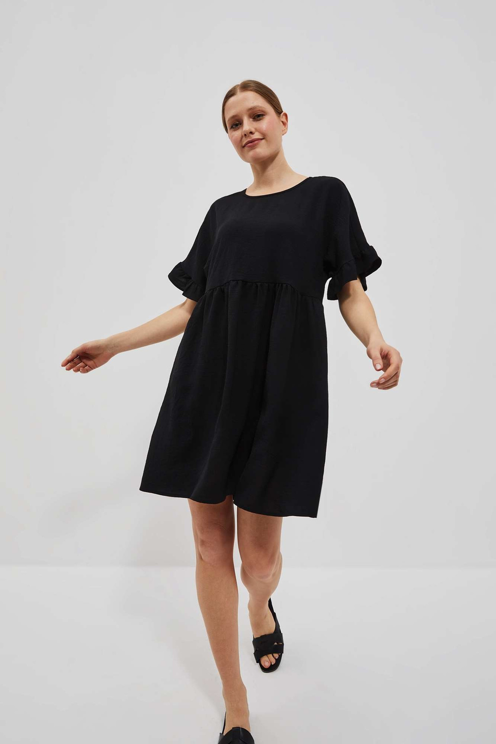 Marisse Women&#039;s Dress L-Su-4033 Black