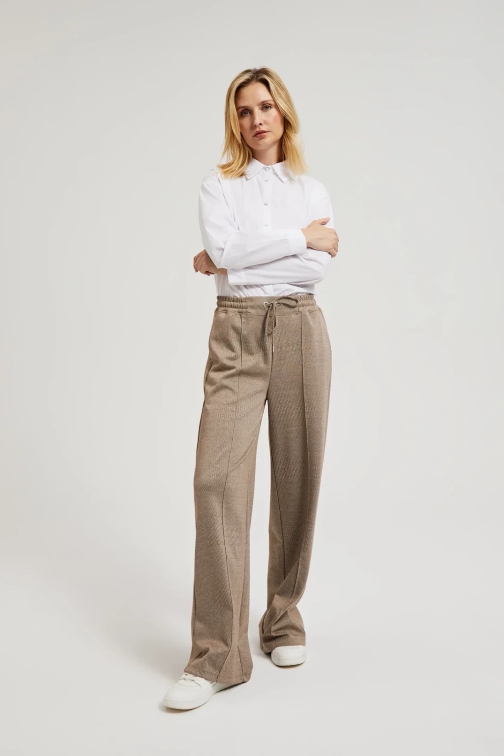 Marisse Women's Trousers Z-Sp-4504 Beige