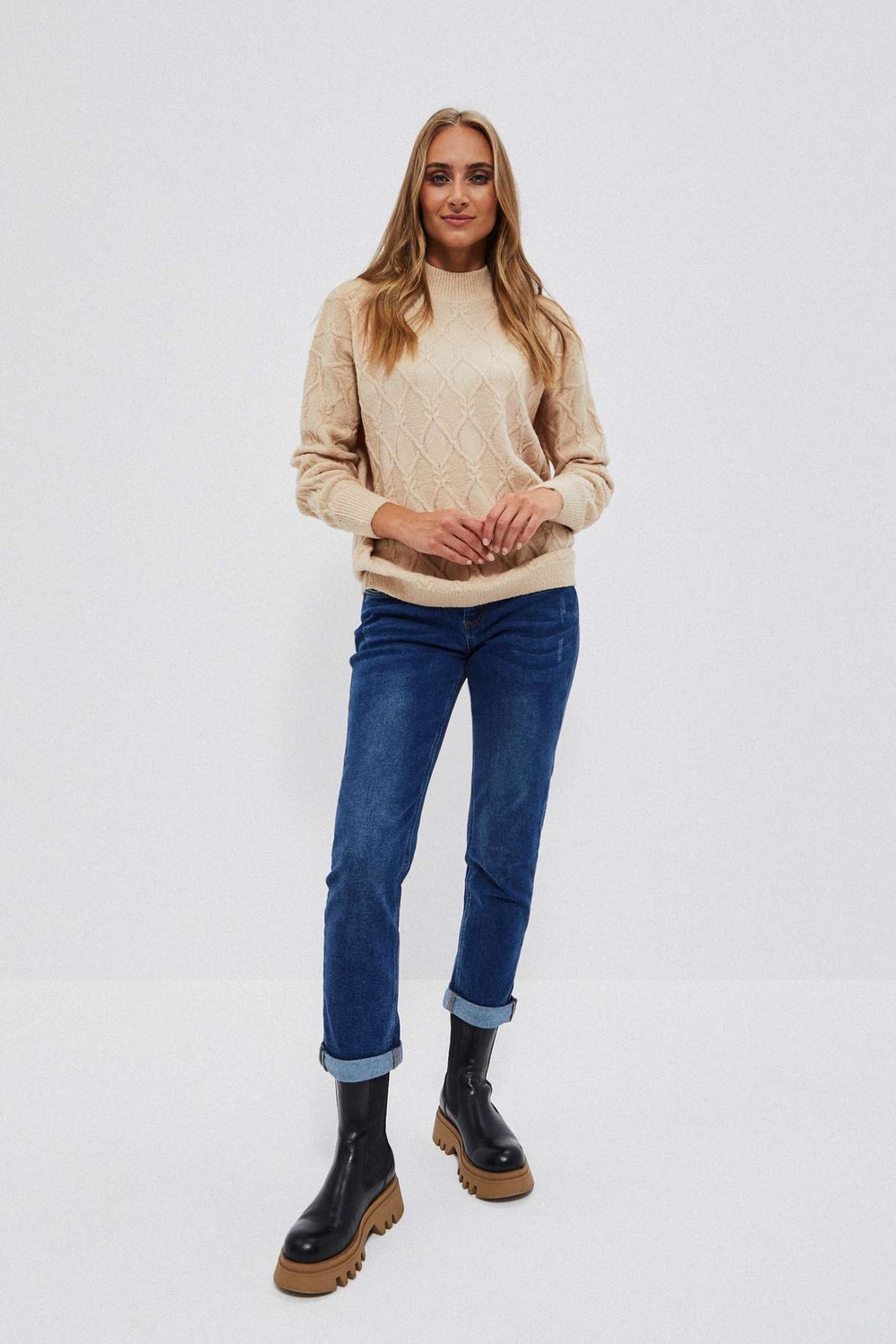 Marisse Sweater Z-Sw-3940 Beige Mel