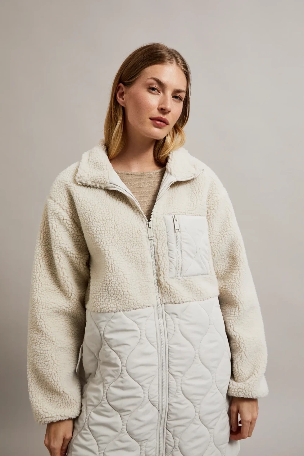 Marisse Women's Jacket Z-Ku-4504 L.Beige