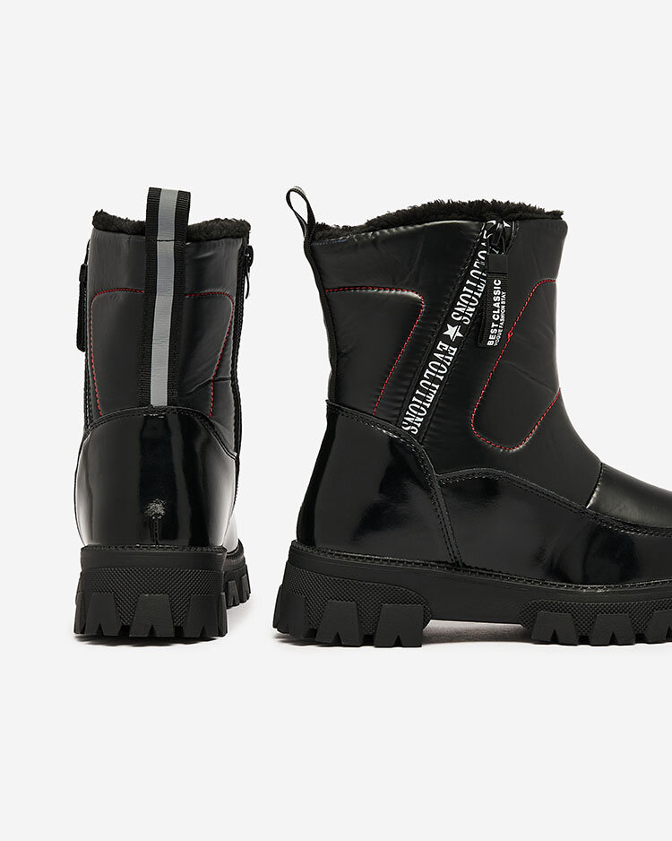 Resti Black children&#039;s insulated boots Terixis