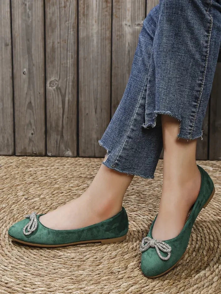 Resti Women&#039;s ballerinas with a bow Ofelna