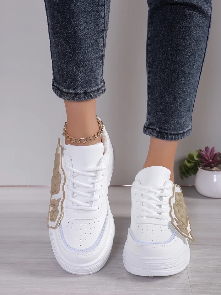 Resti Women's Sneakers with Decorative Upper Nendales