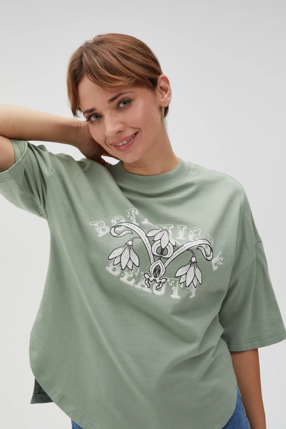 Marisse Women&#039;s Sweatshirt L-Bl-4616 Olive