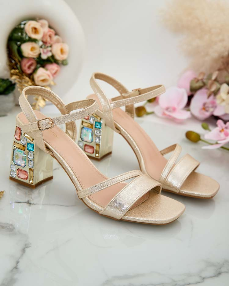 Resti Women&#039;s Solepte rhinestone post sandals
