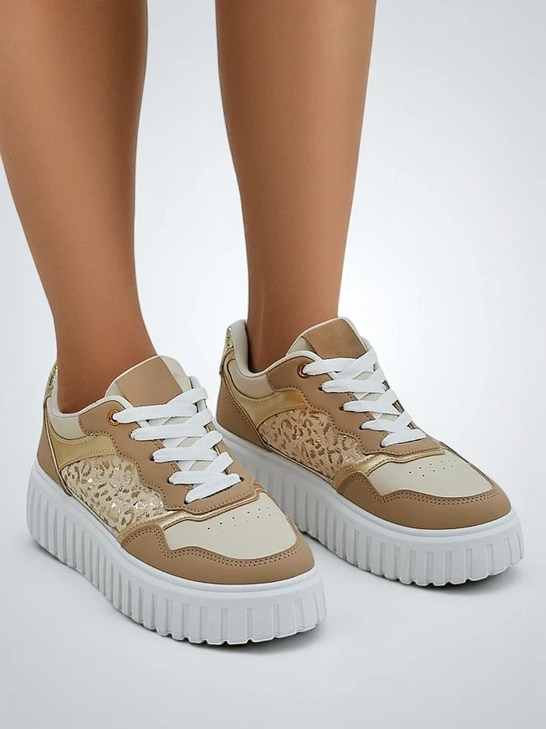 Resti Women's sneakers on a platform Panterr