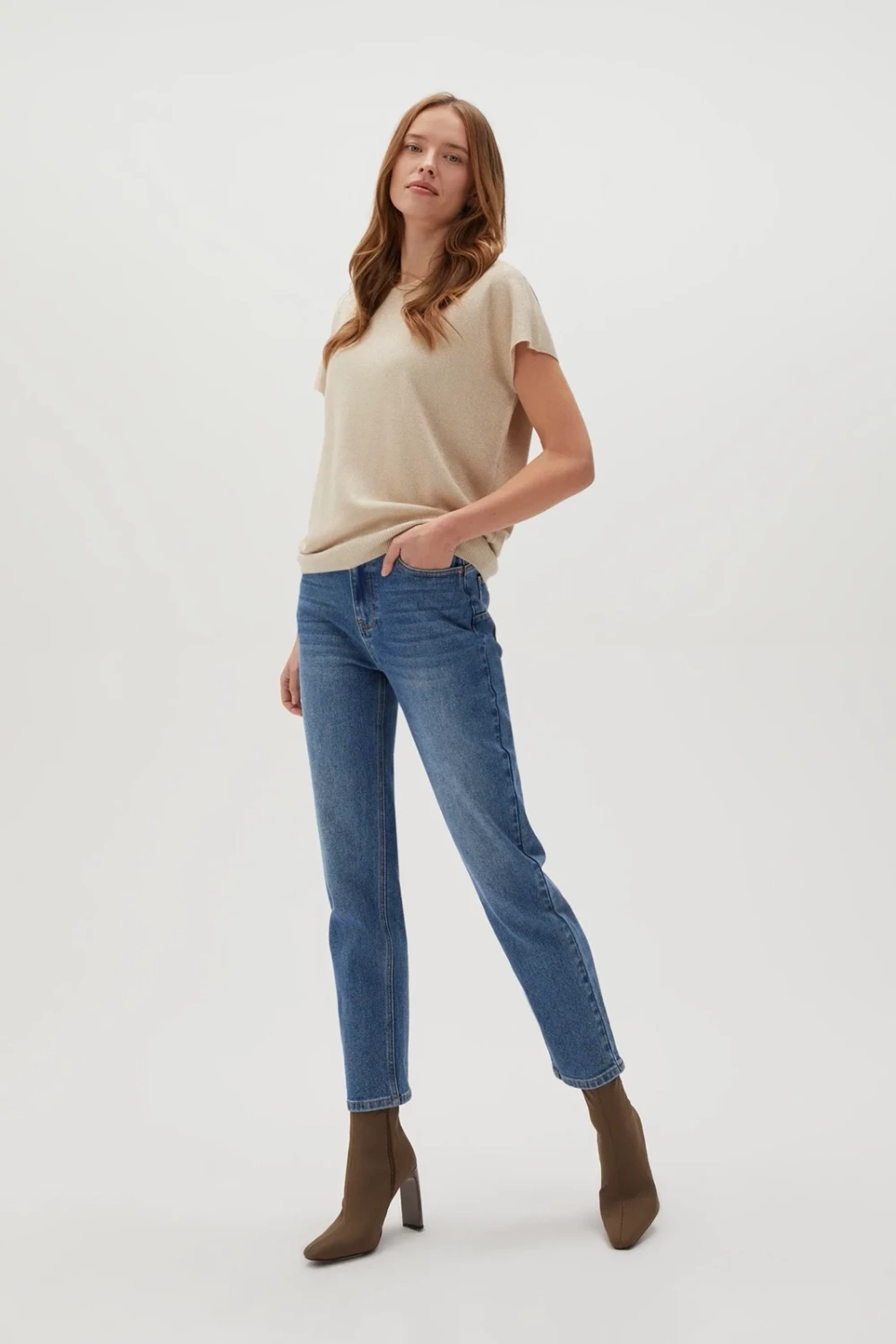 Marisse Women&#039;s Jeans L-Je-4603 D.Blue