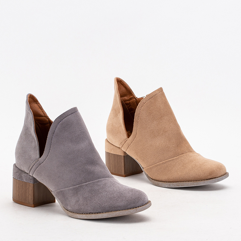 Resti Gray women&#039;s insulated boots on the Karela post - Footwear
