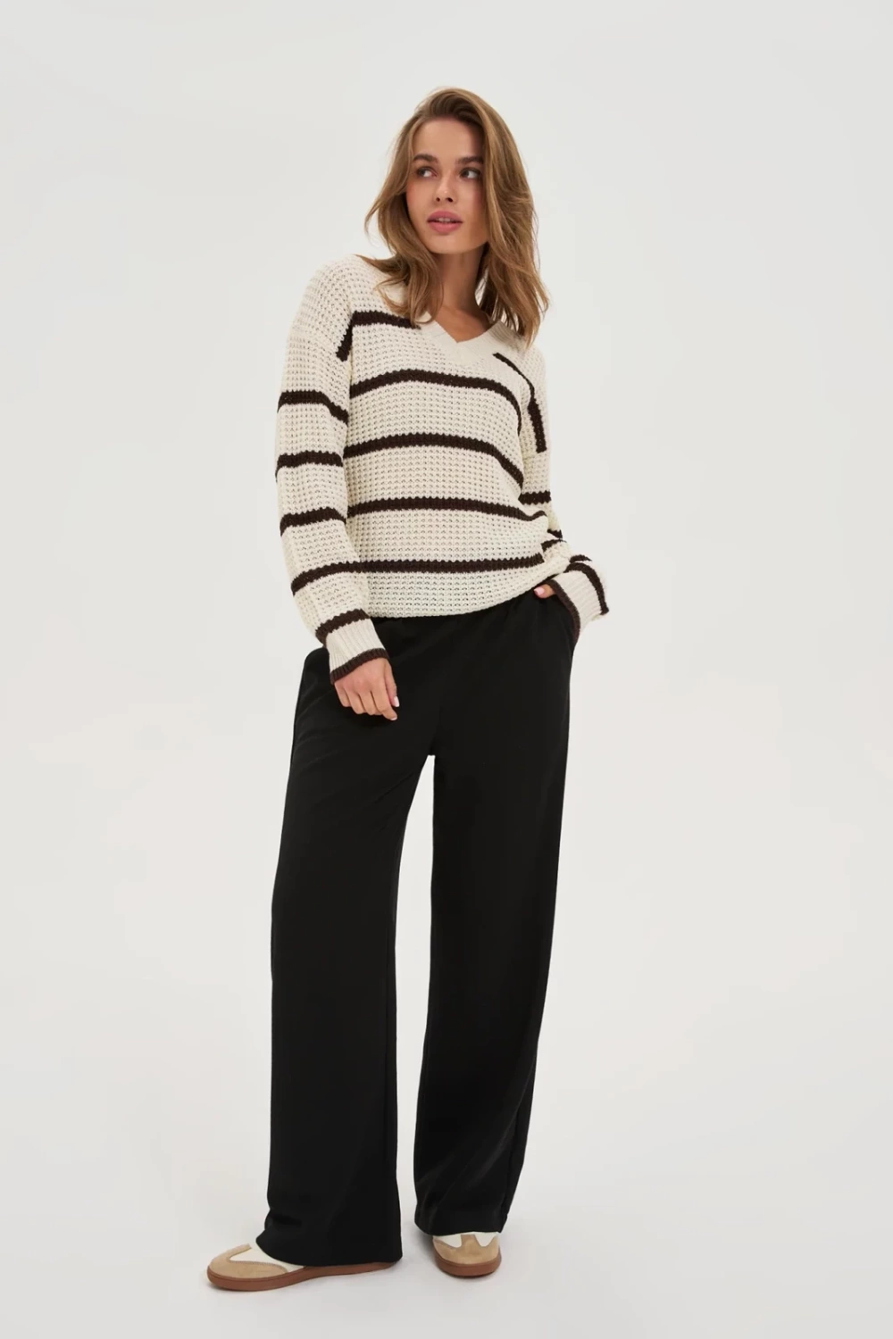 Marisse WOMEN'S SWEATER Z-SW-4810 OFF WHITE