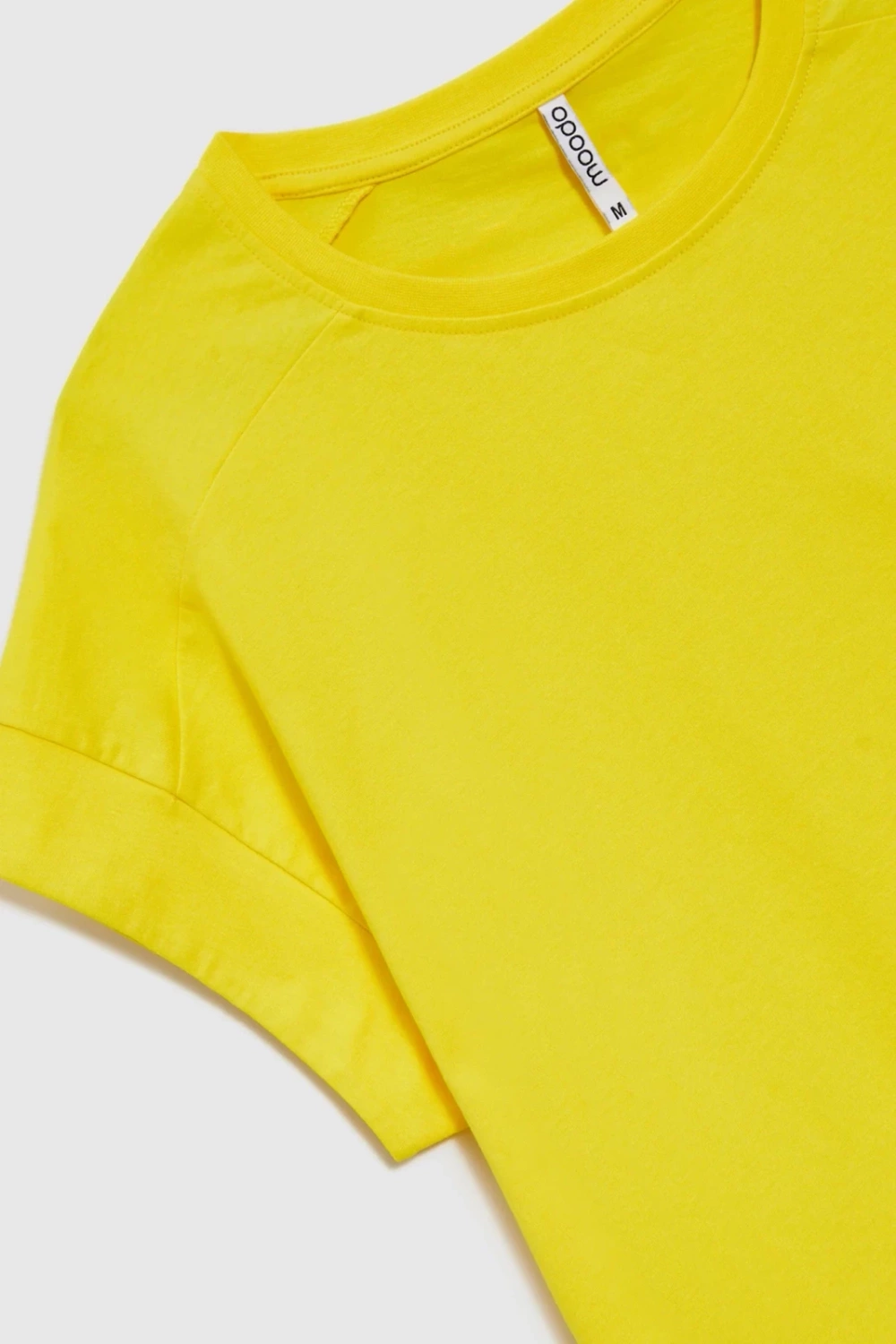 Marisse Yellow Cotton T-Shirt