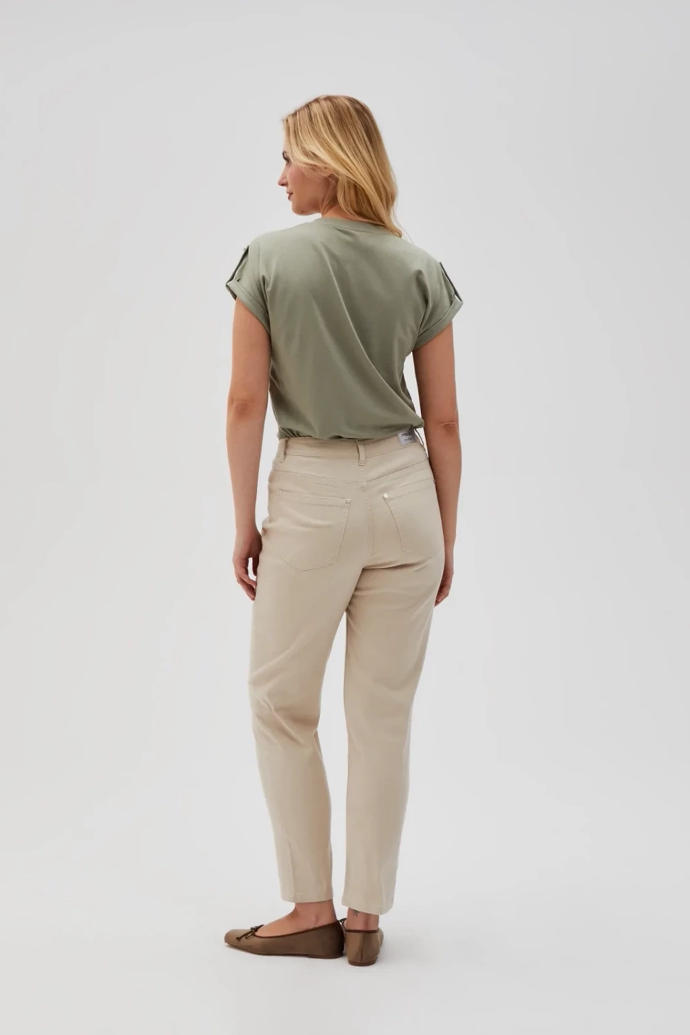 Marisse Women's Trousers L-Sp-4612 L.Beige