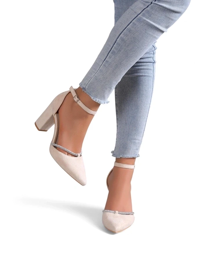 Resti Women&#039;s eco-suede pumps Caldeno