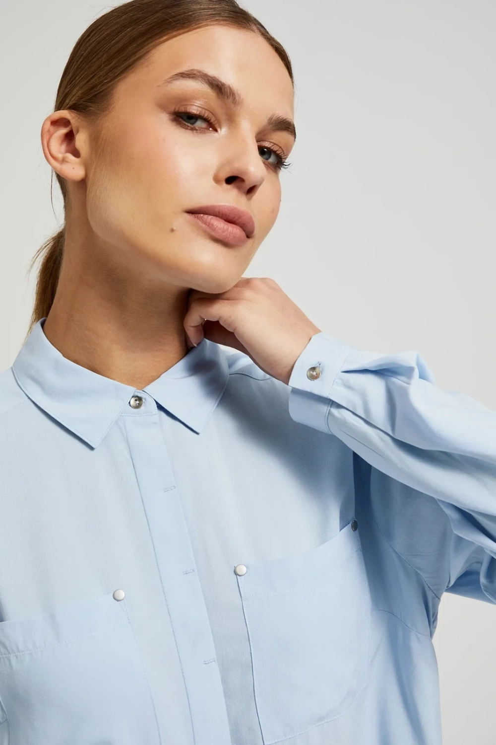 Marisse Women&#039;s Shirt Z-Ko-4516 L.Blue