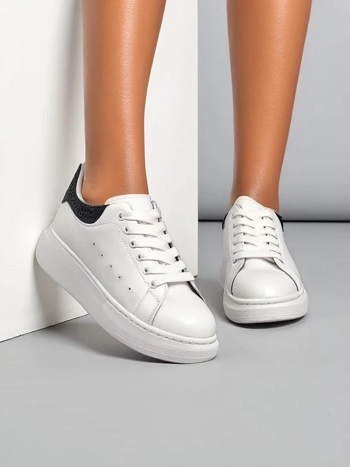 Resti Women's sport sneakers with rhinestones Ellefa
