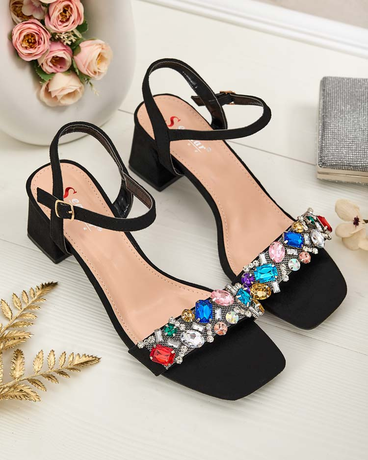 Resti Women's Sandals on a post with crystals Osdar