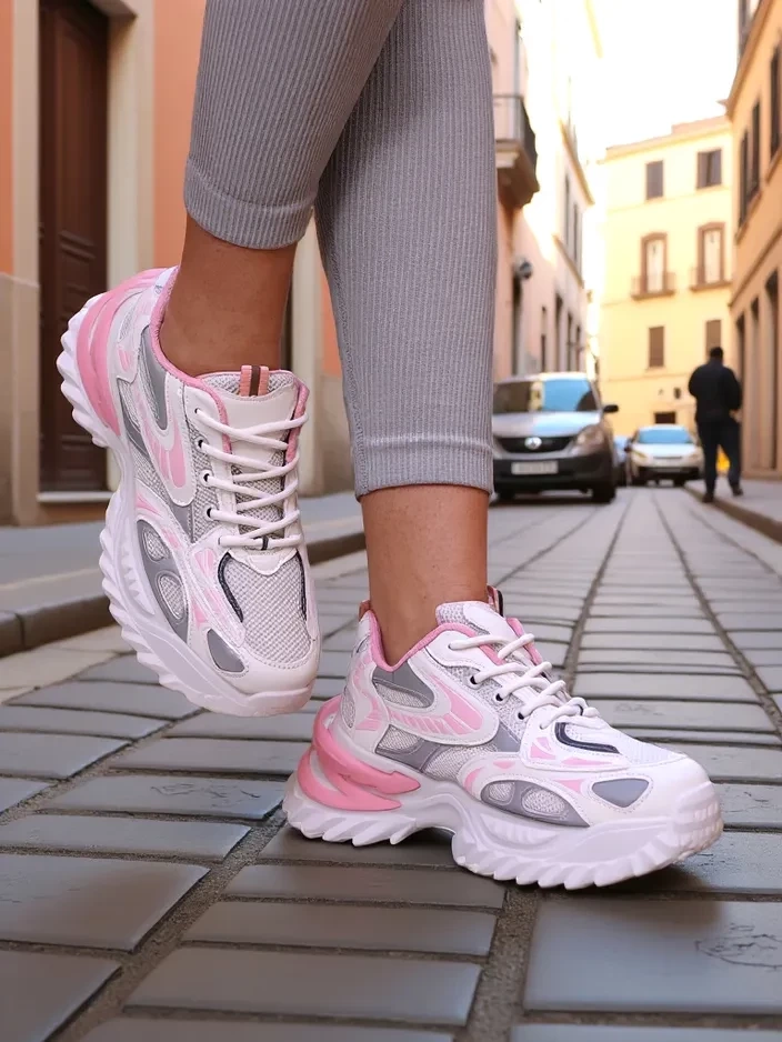 Resti Womens Patent Sneakers Leysi