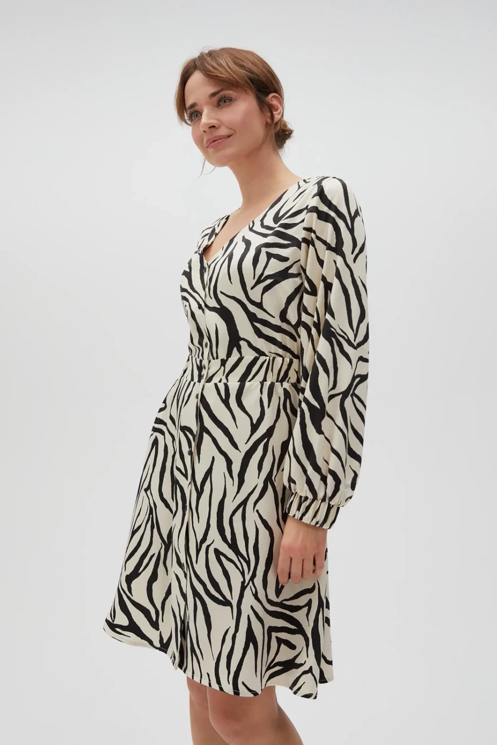 Marisse Women&#039;s Dress L-Su-4610 Off White