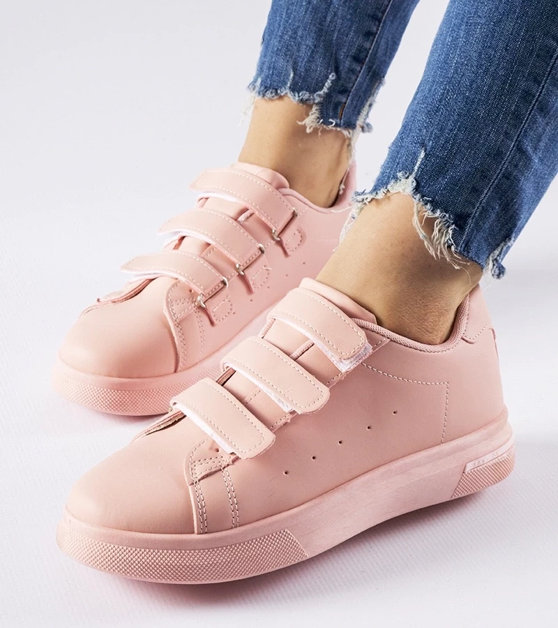 Gemre Adidași roz cu închidere velcro Paré