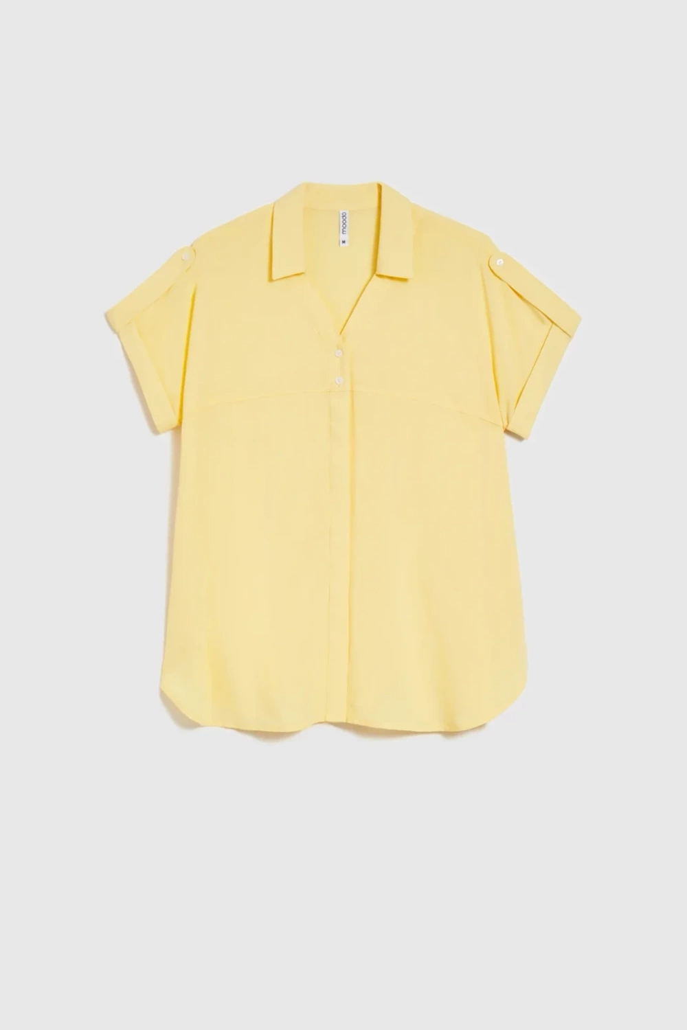 Marisse Yellow Viscose Shirt