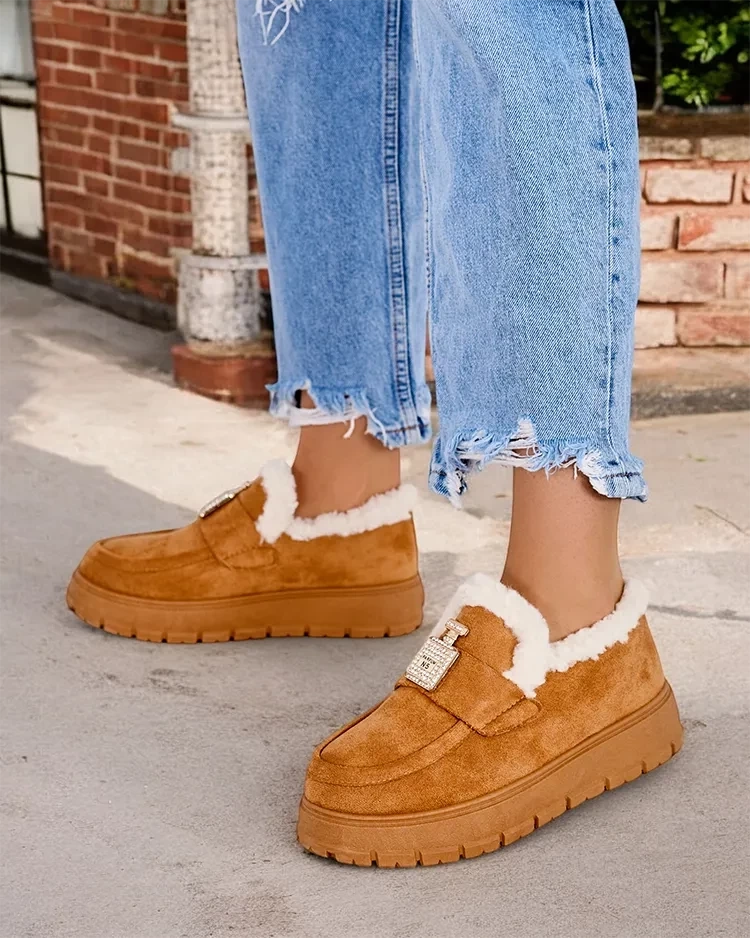 Resti Womens insulated moccasins Viserr
